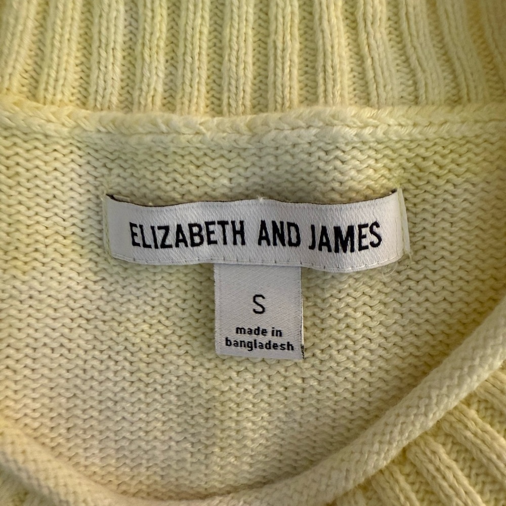 Elizabeth and James Yellow Tie-Dye Sweater - Picture 2 of 12